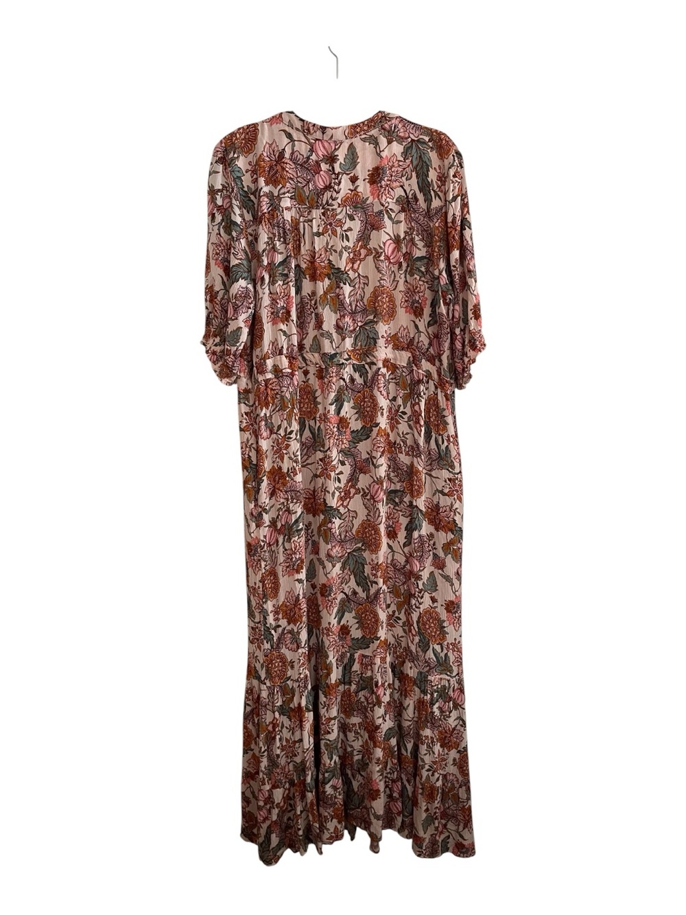 Knox Rose Pink Floral Button-Front Maxi Dress - Picture 3 of 4